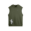 Scotland Unisex Oversized Washed Sleeveless Hoodie