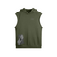 Ghana Unisex Oversized Washed Sleeveless Hoodie