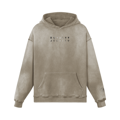 Royalty - ZimG_igabyte Retro Unisex Super Heavyweight Sun Faded Hoodie