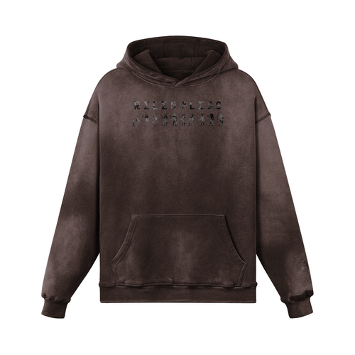 Relentless - ZimG_igabyte Retro Unisex Super Heavyweight Sun Faded Hoodie