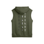 Bharat Unisex Oversized Washed Sleeveless Hoodie