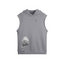 South Korea Unisex Oversized Washed Sleeveless Hoodie