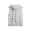 Greece Unisex Oversized Washed Sleeveless Hoodie