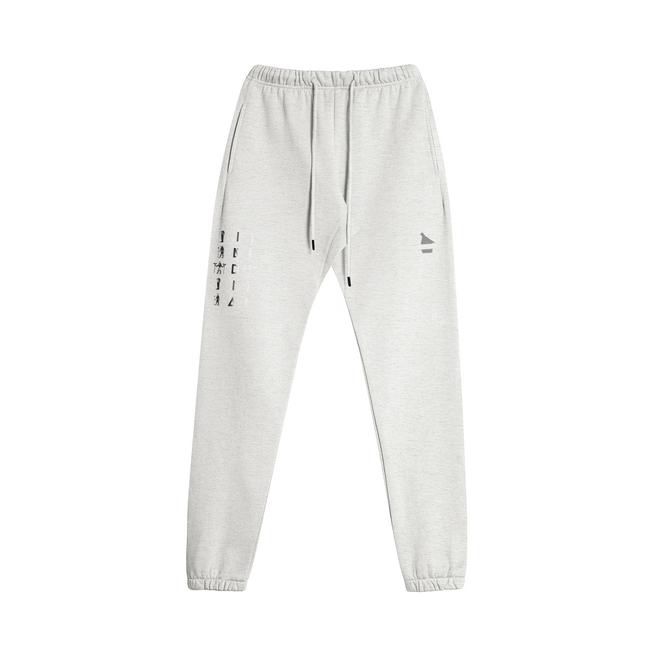 India Unisex Heavyweight Fleece Lined Sweatpants